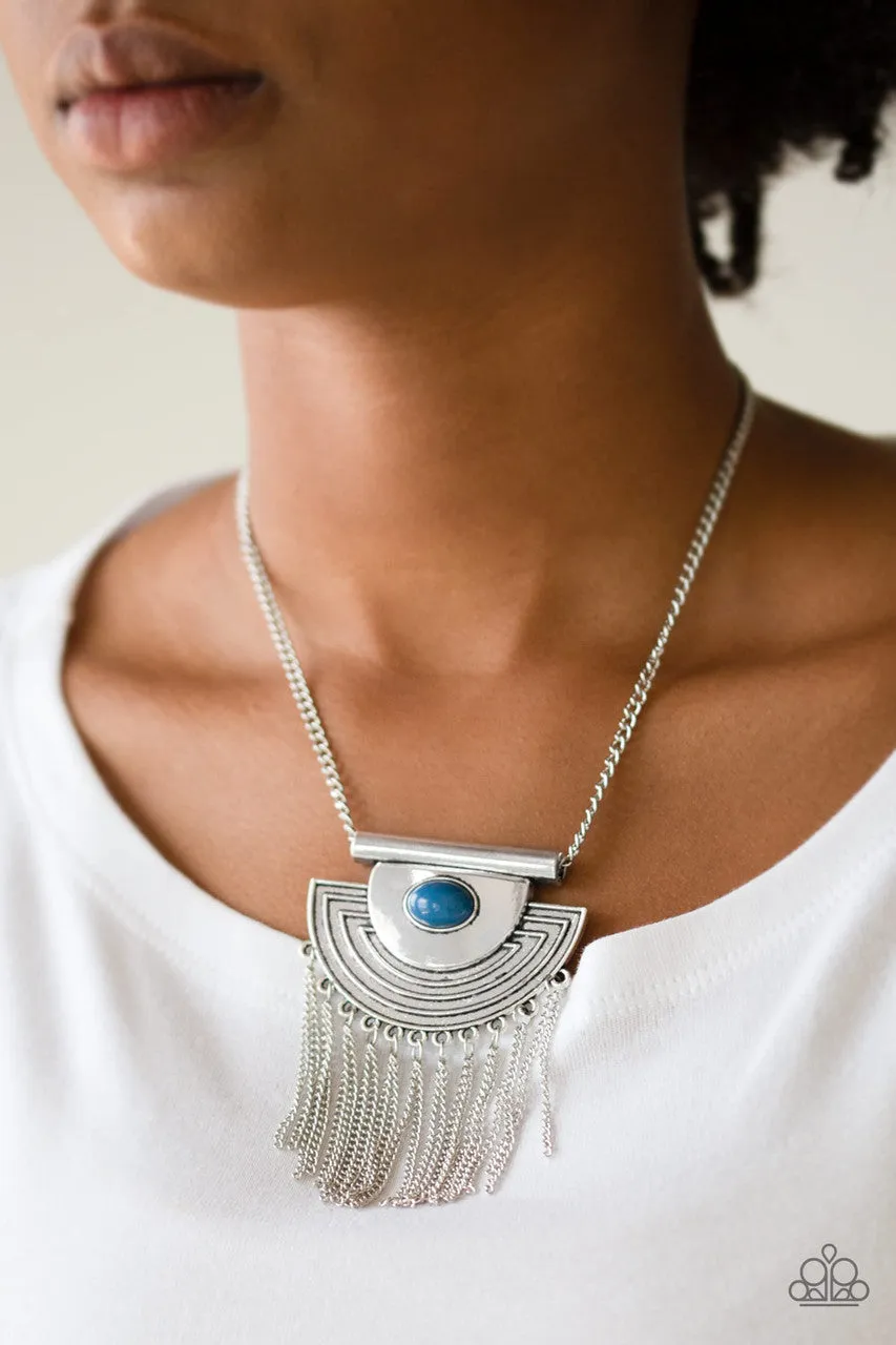 When in ROAM Blue Paparazzi Necklace