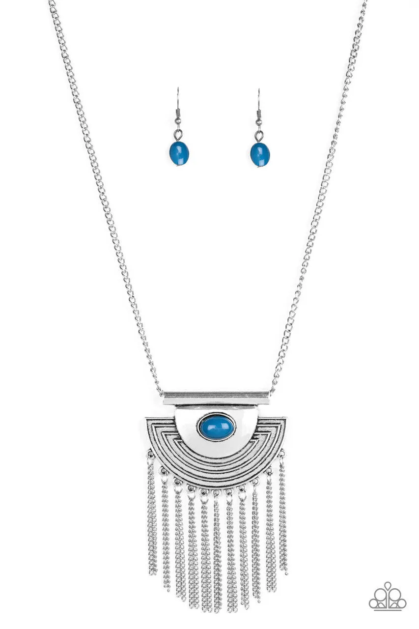 When in ROAM Blue Paparazzi Necklace