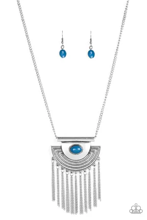 When in ROAM Blue Paparazzi Necklace