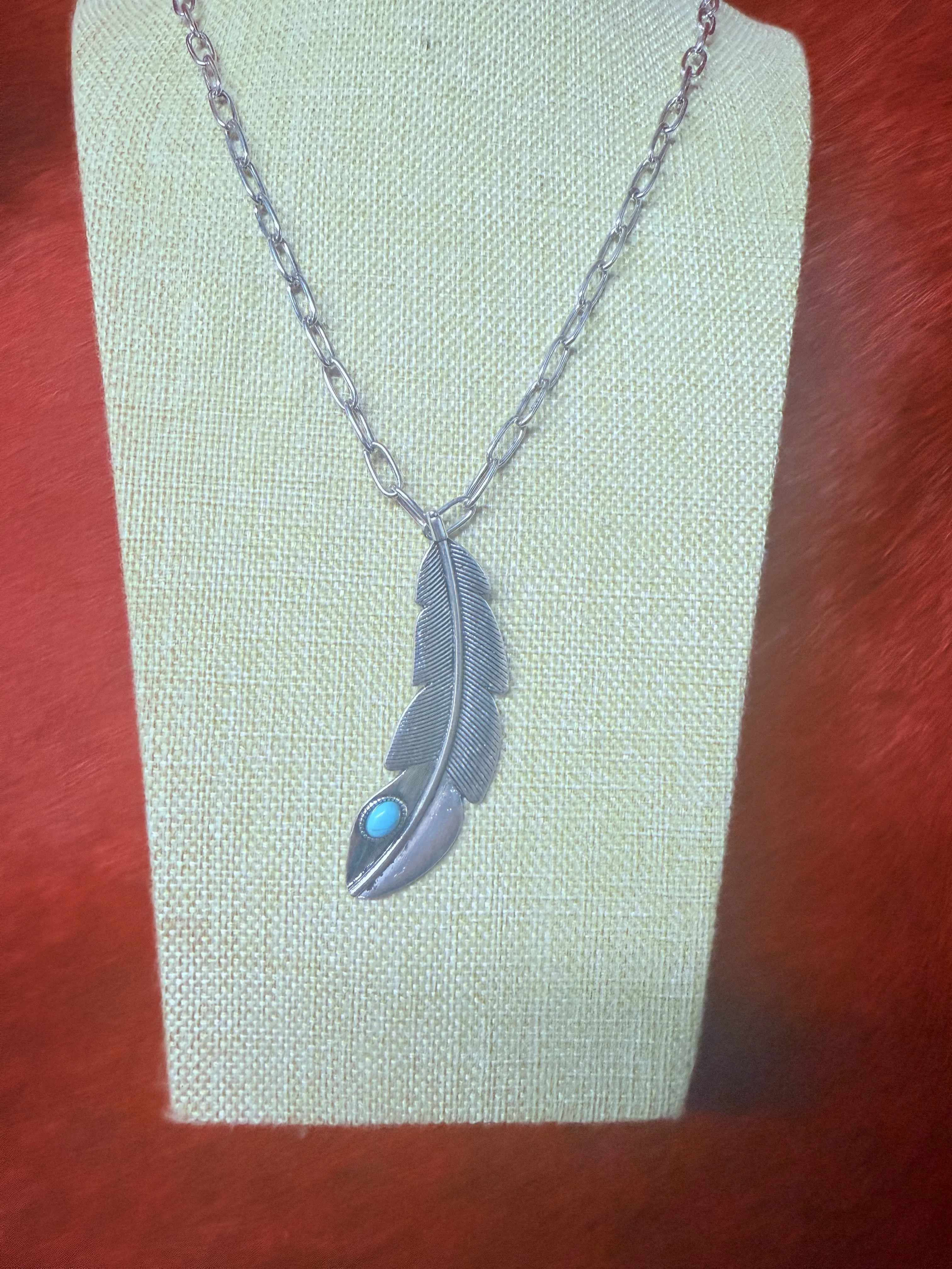 Whispering Feather Necklace